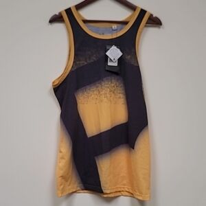NWT Klew MLB Authentic Pittsburgh Pirates  yellow black Tank Top Small